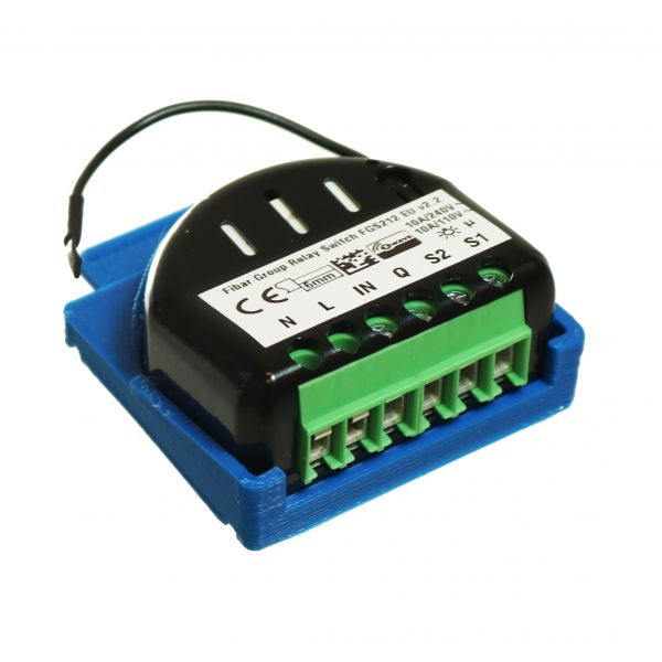 Adattatore DIN per 1 switch Fibaro